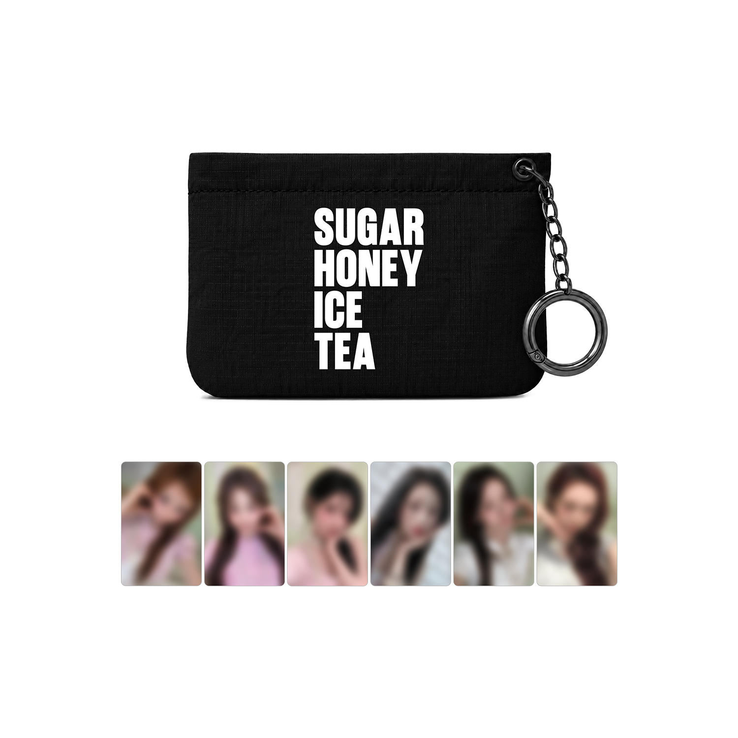 [SUGARHONEY] BABYMONSTER KEYRING ZIPPER POUCH