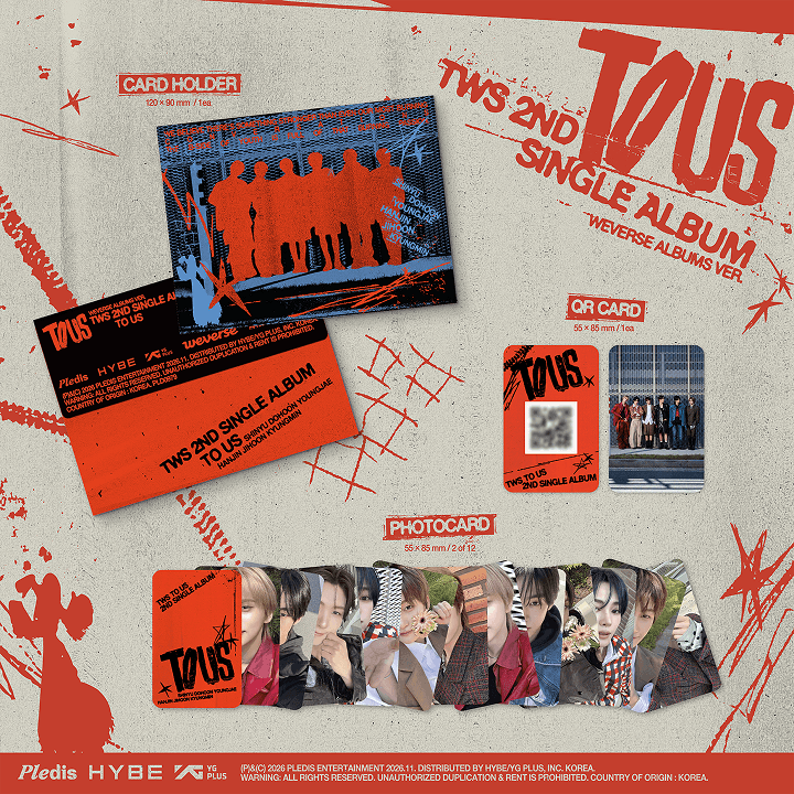 2nd Single Album ‘TO US’ Weverse Albums ver. 1 detail