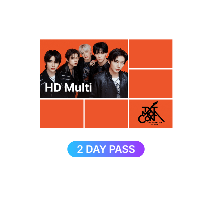 TOMORROW X TOGETHER – (2 DAY PASS) HD Multi-view 6 + Special Gifts 2026 TXT MOA CON IN JAPAN