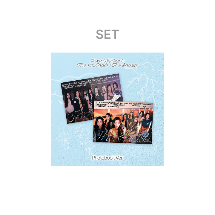 Hearts2Hearts | The 1st Single [The Chase] (Photobook Ver.) (Set)