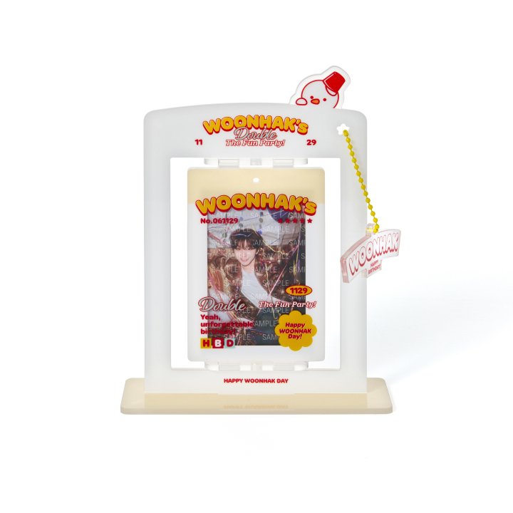 [WOONHAK] PHOTO CARD STAND SET