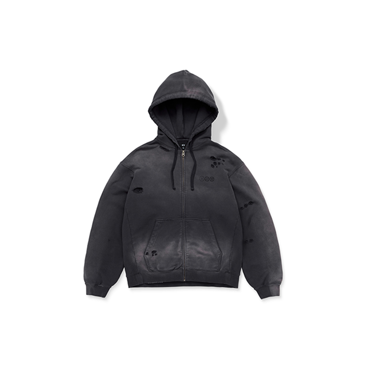 BTS | Zip-up Hoodie (Charcoal)