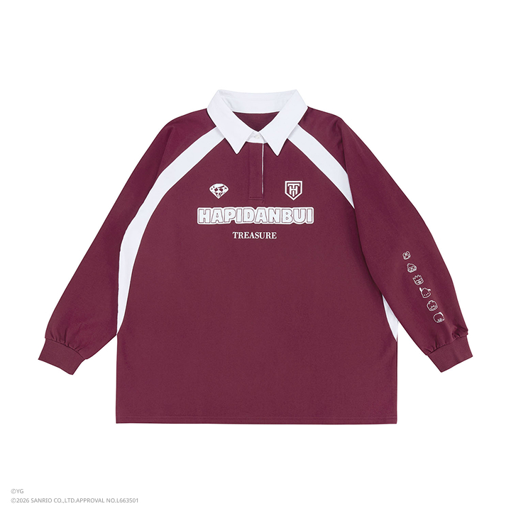 [TREASURE×HAPIDANBUI]スウェットシャツ（RED）