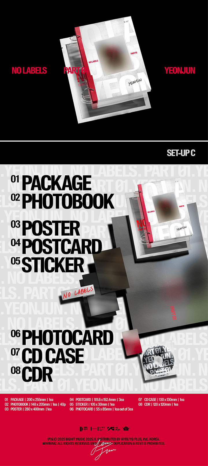 NO LABELS: PART 01 (SET-UP C) 0 detail