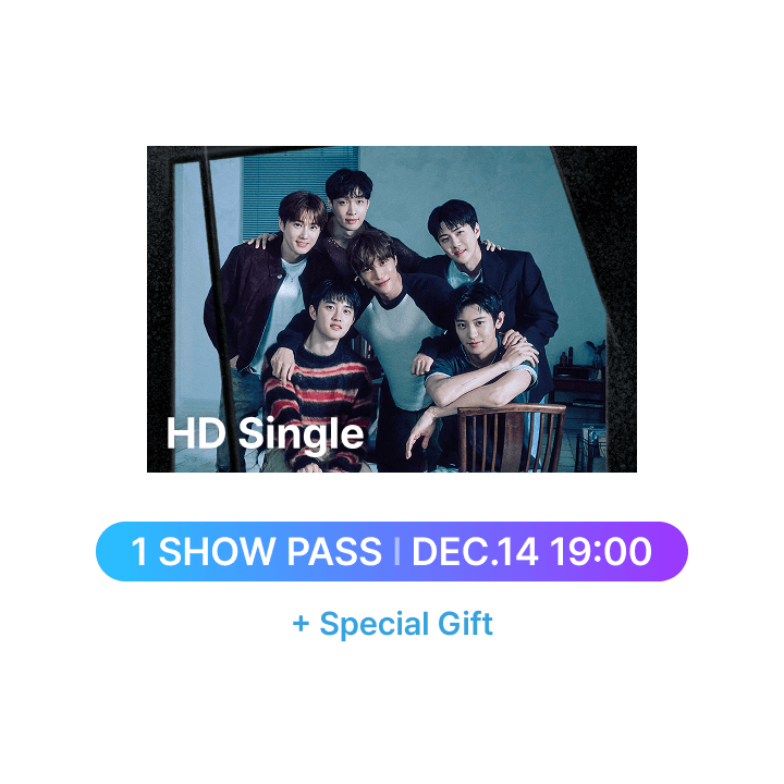 EXO'verse  HD Single-view (Live + Delayed Streaming) + Special Gift 1 SHOW PASS(12/14 19:00)
