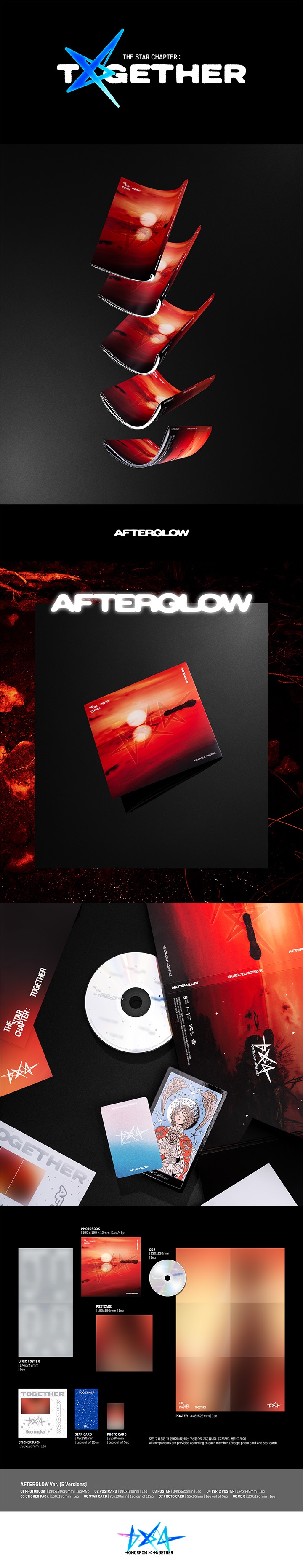 'The Star Chapter: TOGETHER' (Afterglow Ver.)(Random) 0 detail