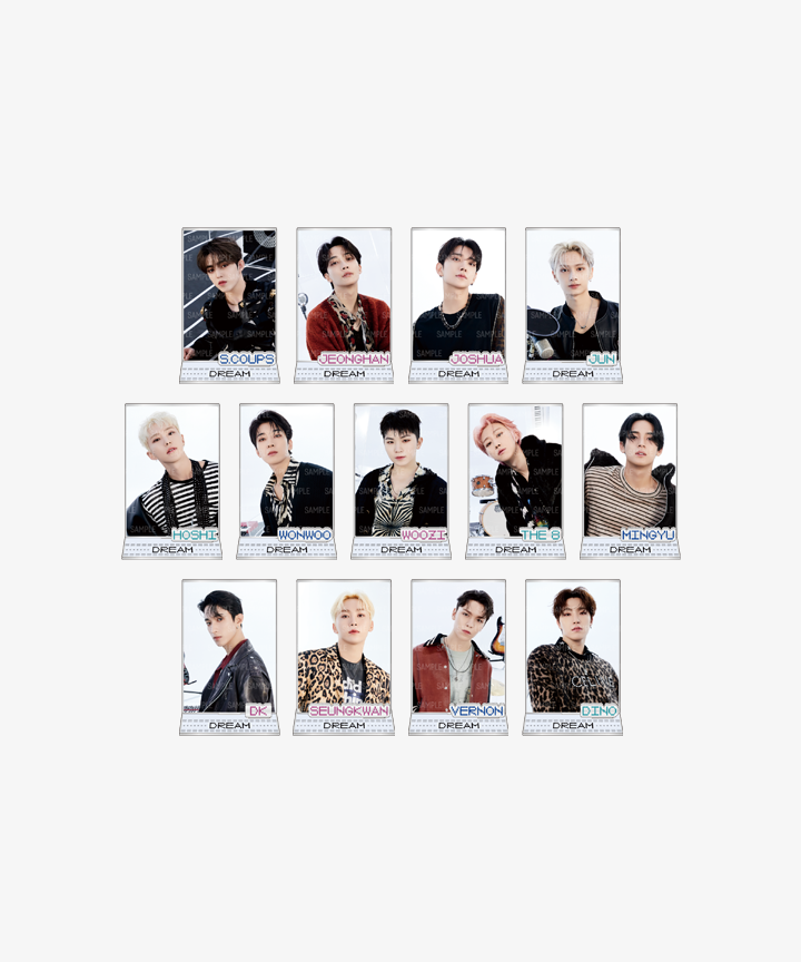 SEVENTEEN | ACRYLIC PHOTO CARD STAND