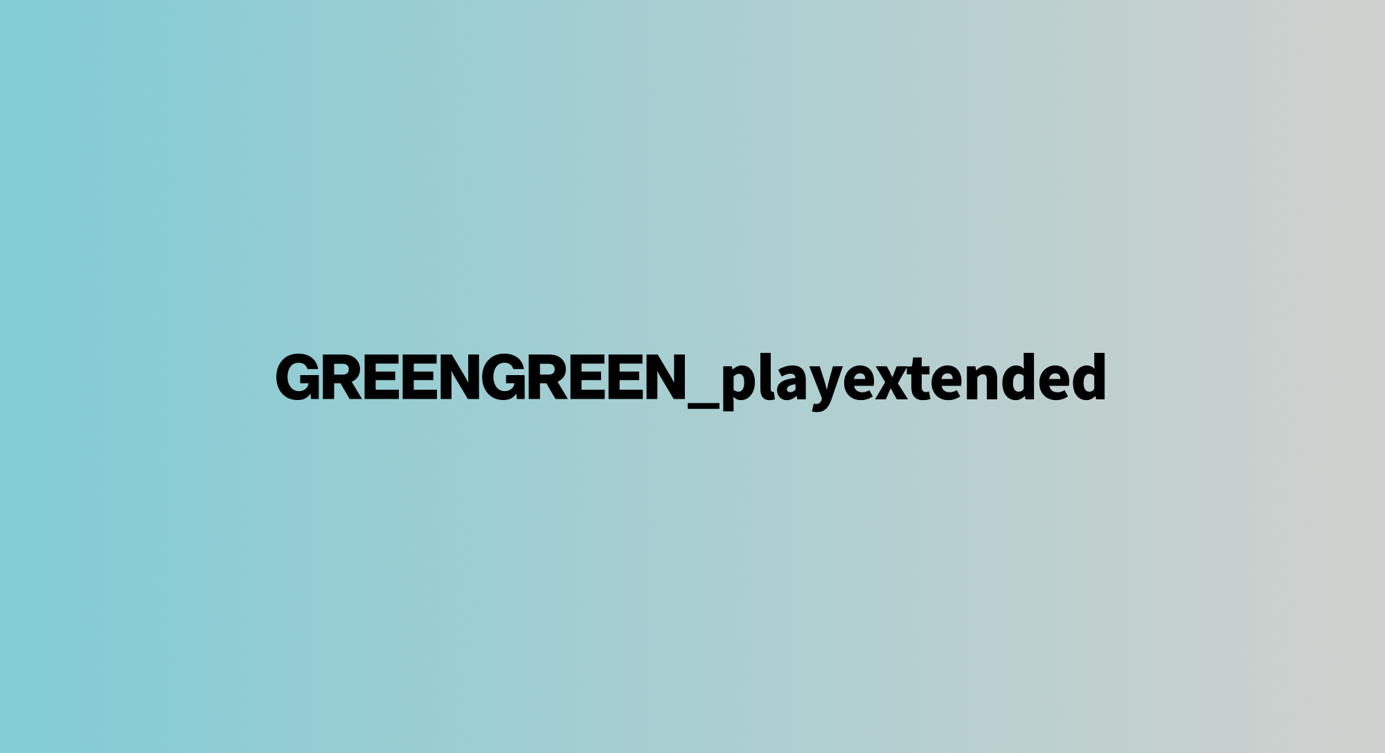 Weverse Global] CORTIS The 2nd EP [GREENGREEN_playextended] (Vinyl