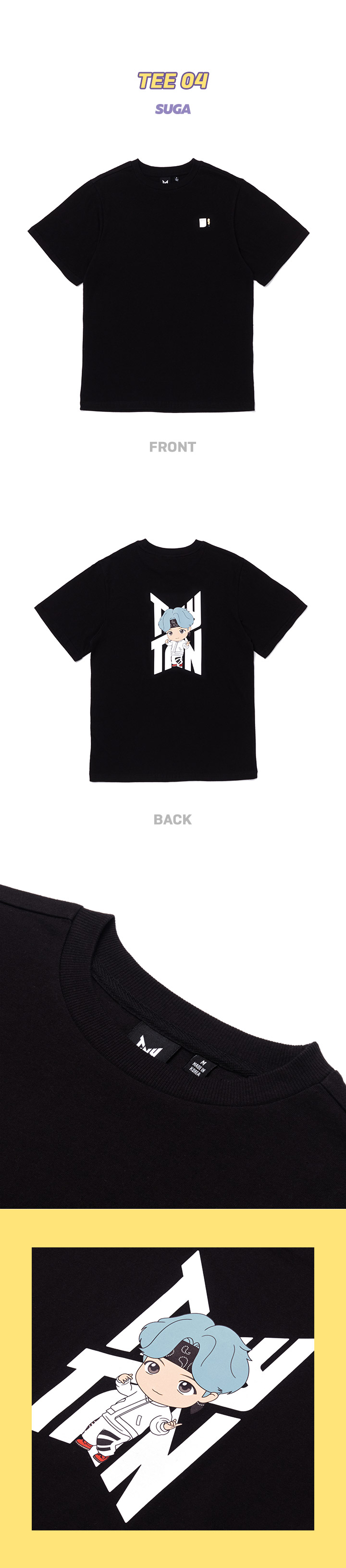 Tee 04 (SUGA) 1 detail