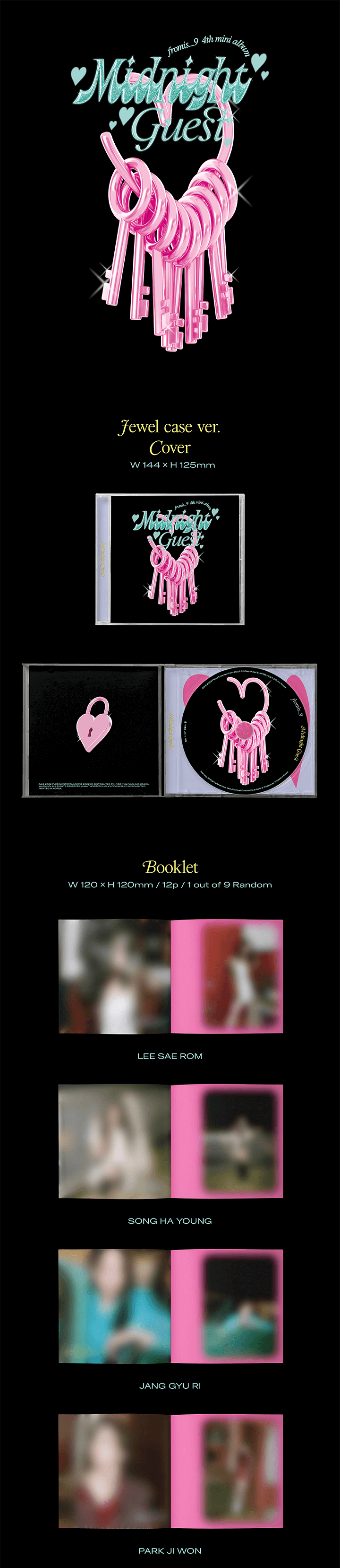 Midnight Guest Jewel Case (Random) 0 detail