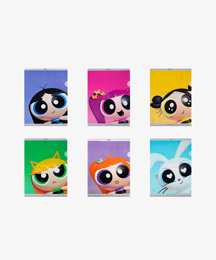 NewJeans | THE POWERPUFF GIRLS x NJ PLASTIC FILE FOLDER VER.2