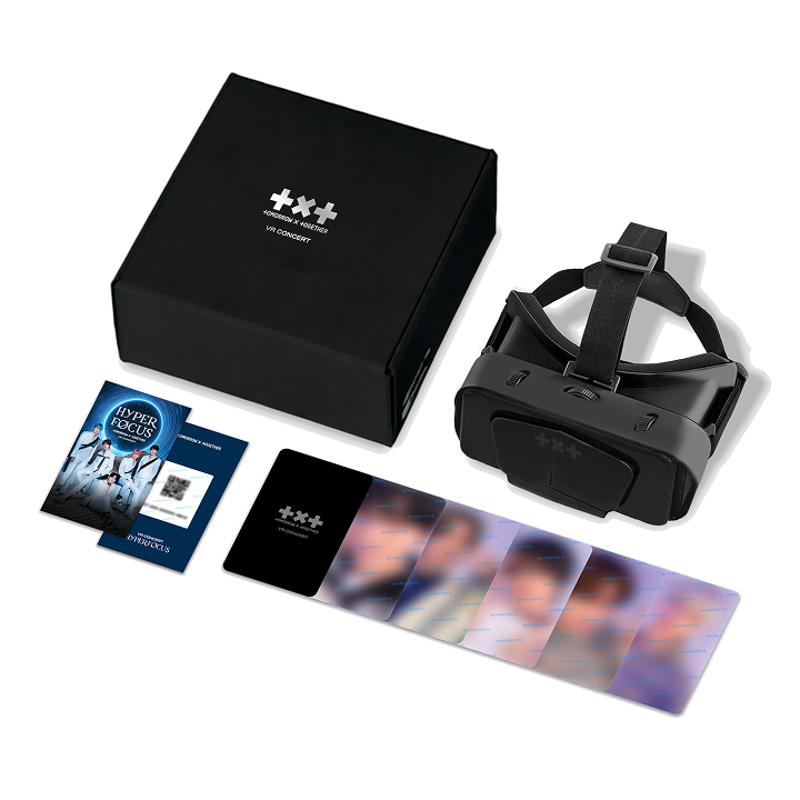TOMORROW X TOGETHER VR CONCERT BOX - HYPER FOCUS Package