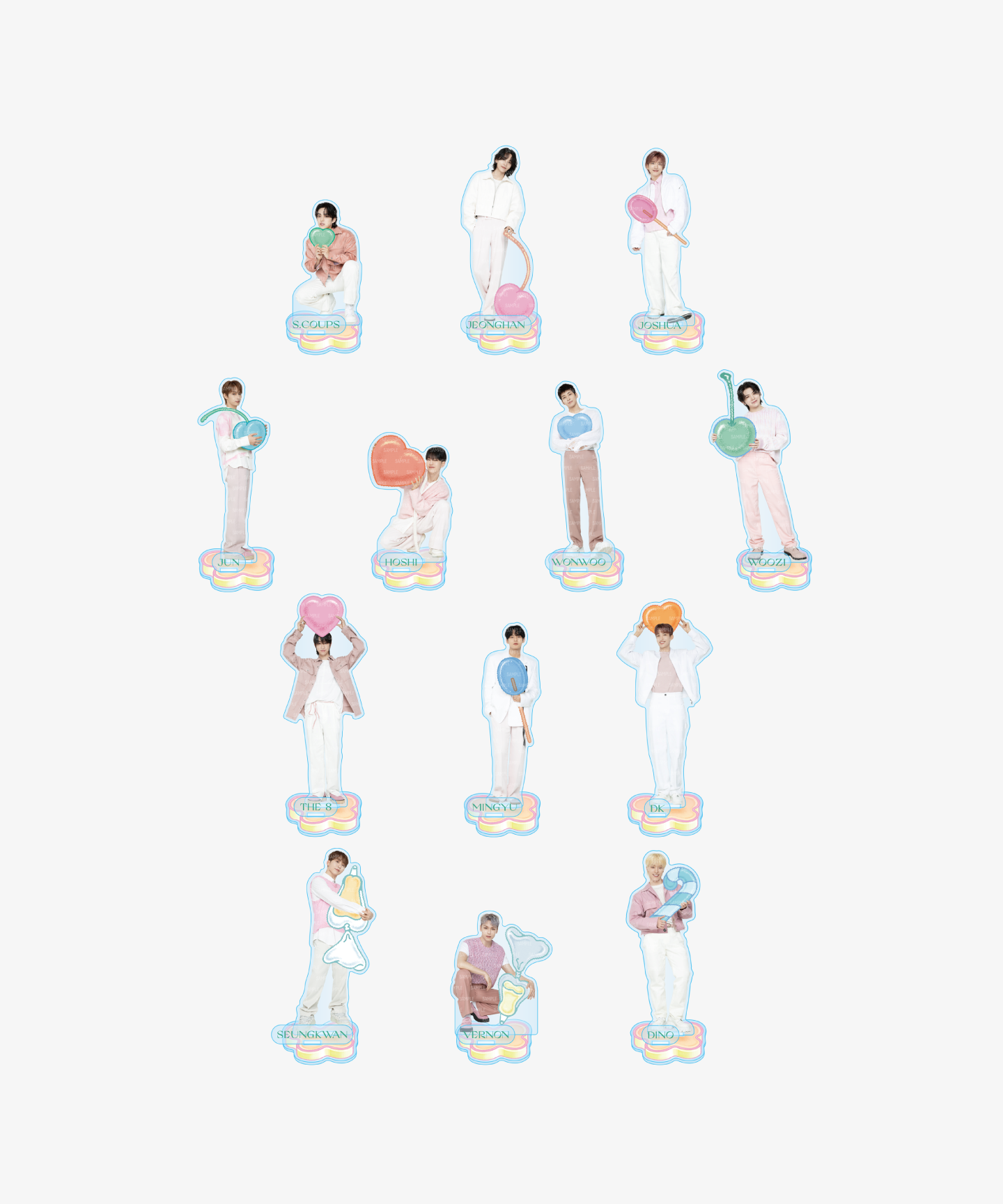 SEVENTEEN THE8 ミンハオ ALWAYS YOURS アクスタ 缶バ SEVENTEEN ミンハオ 缶バッジ always yours グッズ アイドル