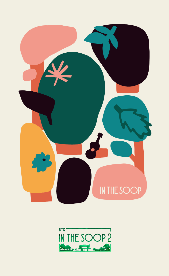 BTS [IN THE SOOP] ZIP-UP HOODIE (melange grey) 0 detail