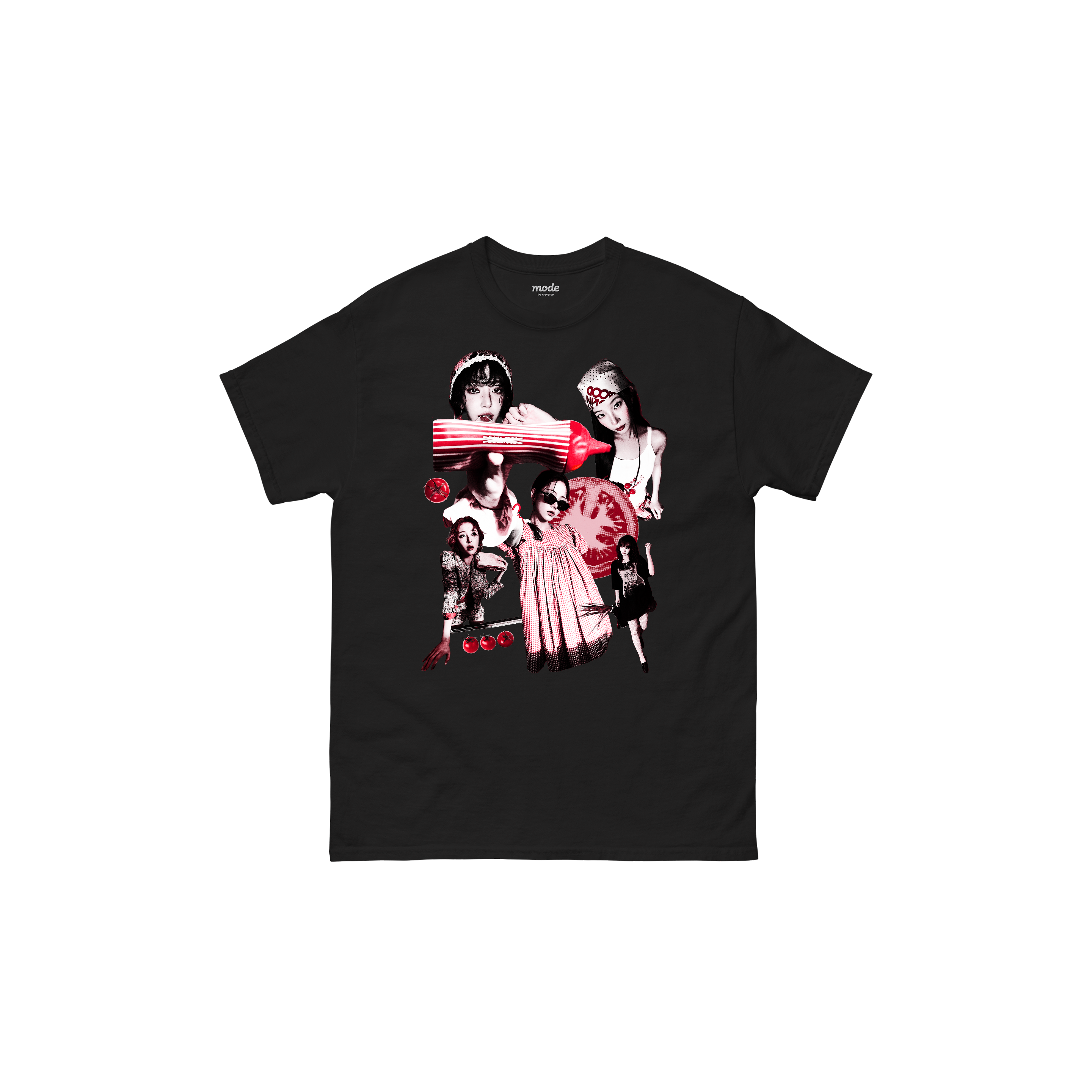 LE SSERAFIM | LE SSERAFIM Group Portrait S/S Tee (Black)