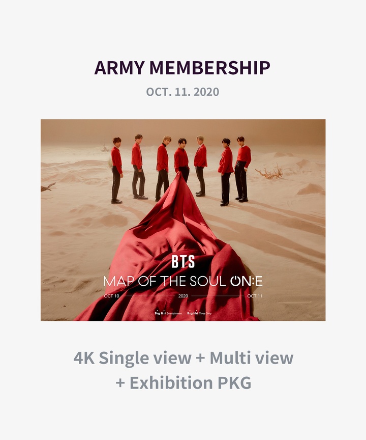 MAP OF THE SOUL ON:E Oct.11th 4K(+Multi View) + Exhibition_0