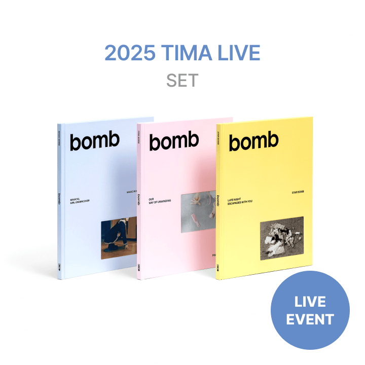 [2025 TIMA LIVE] 3rd Mini Album 'bomb' (Set)
