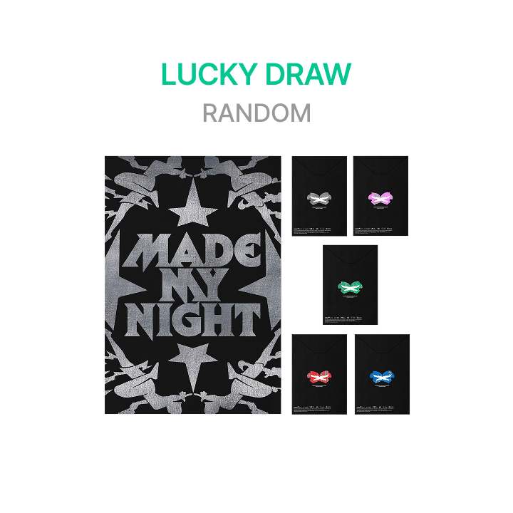 [LUCKY DRAW] 2nd Single Album 'Made My Night' (COMPACT ver.) (Random)