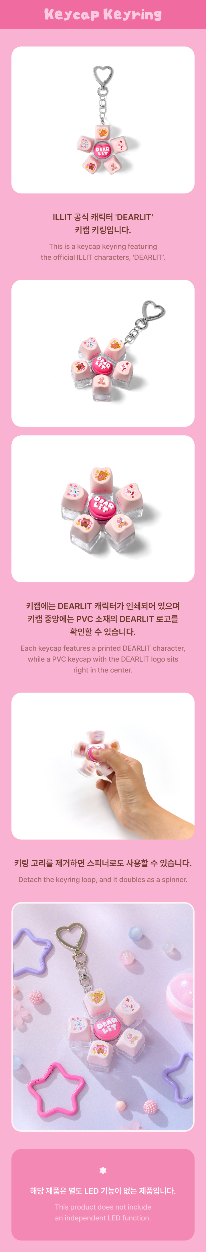 Keycap Keyring 1 detail