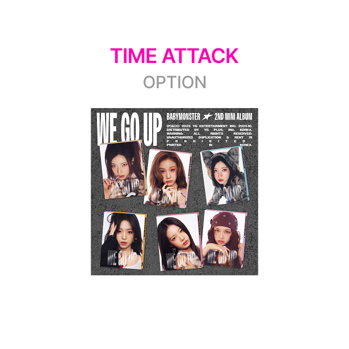 BABYMONSTER | [TIME ATTACK] BABYMONSTER 2nd MINI ALBUM [WE GO UP