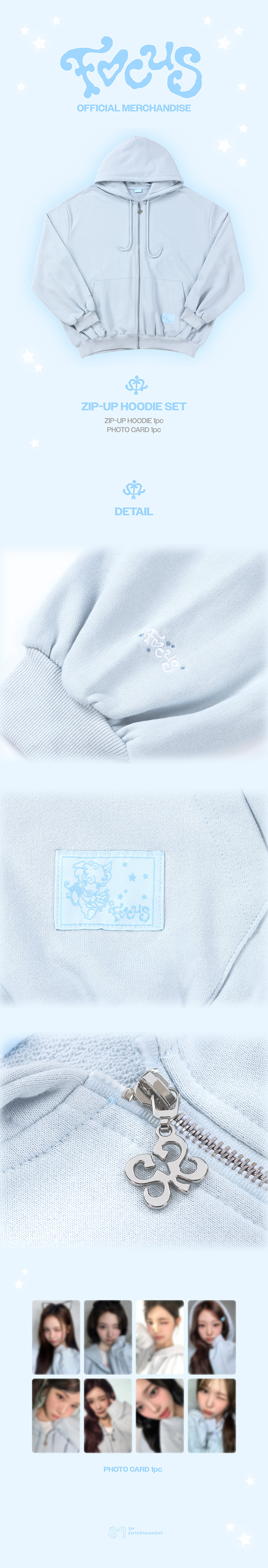 Hearts2Hearts | ZIP-UP HOODIE SET