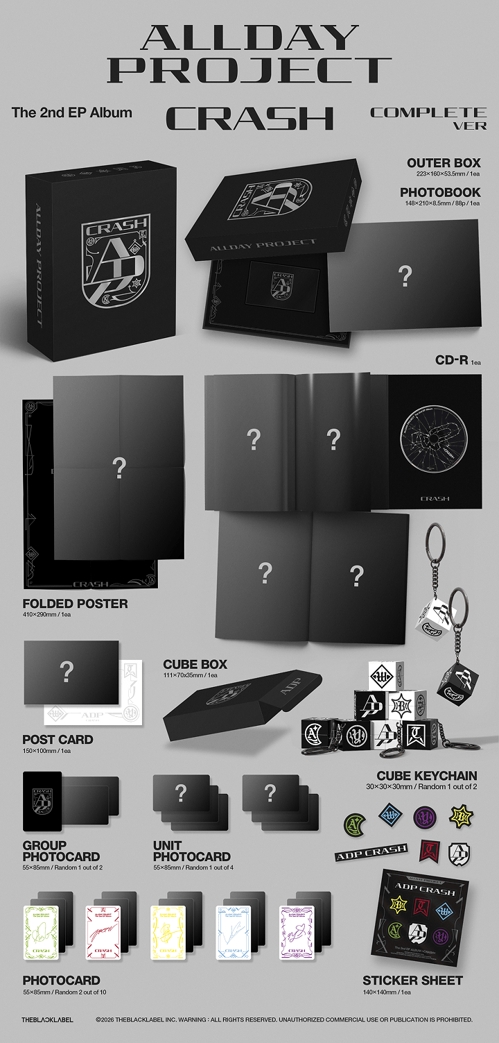 The 2nd EP Album 'CRASH' COMPLETE ver. 0 detail
