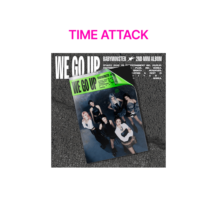[TIME ATTACK] BABYMONSTER 2nd MINI ALBUM [WE GO UP] WE Ver.