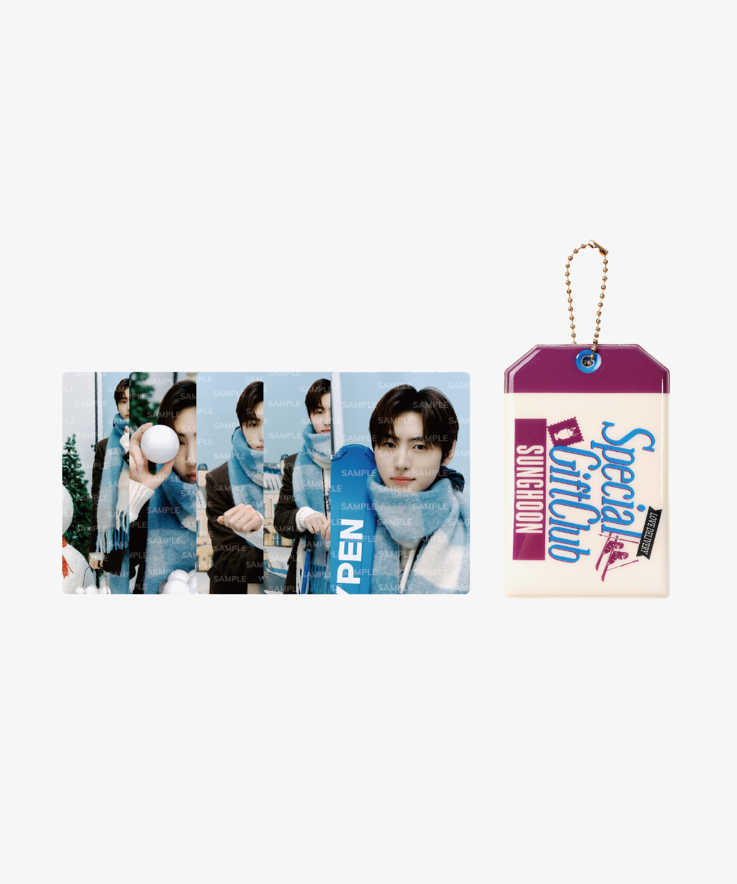 [SUNGHOON] PHOTO CARD HOLDER