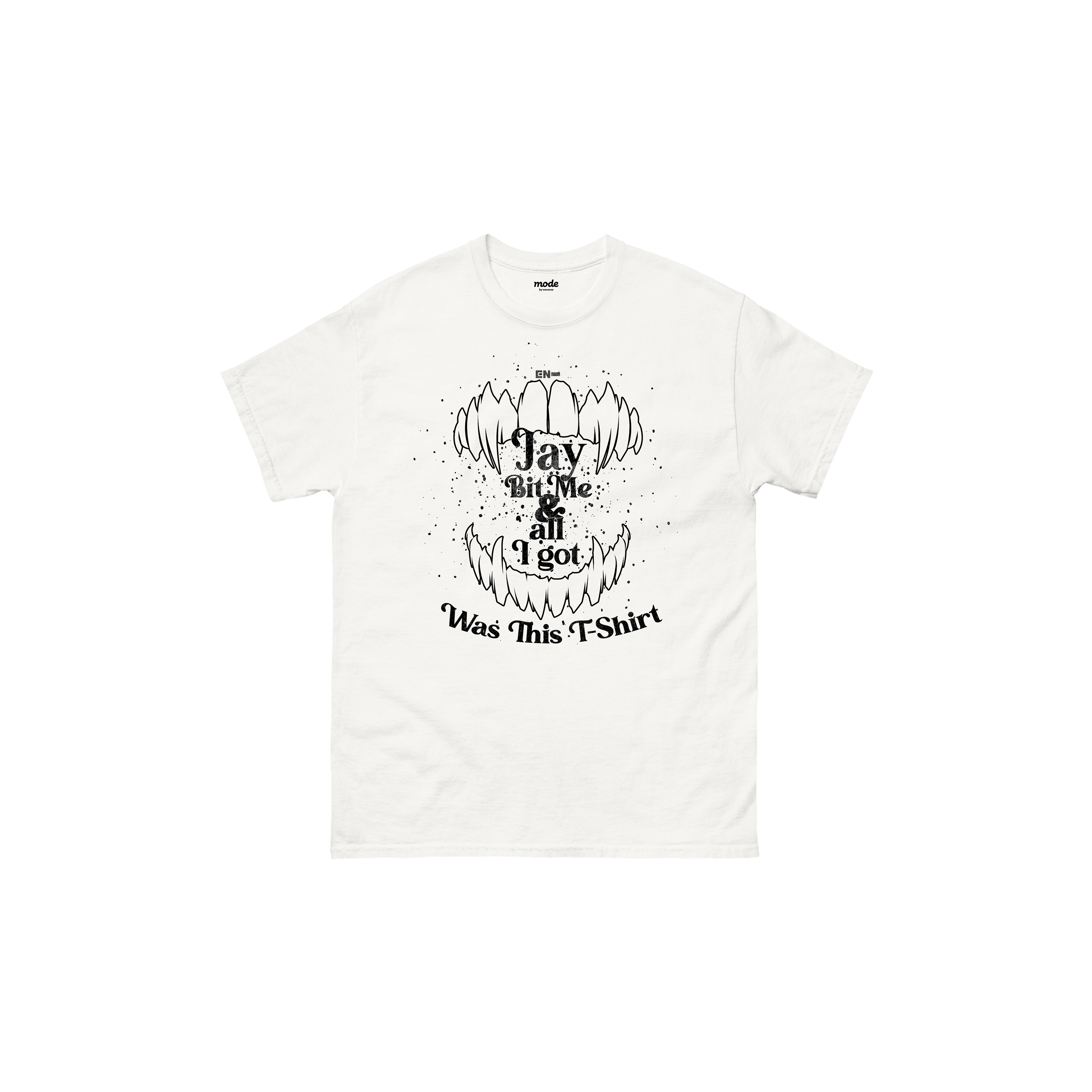 ENHYPEN | [JAY] Bit Me S/S Tee (White)
