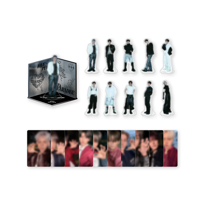 TREASURE | [LOVEPULSE] TREASURE L-SHAPE ACRYLIC STAND SET