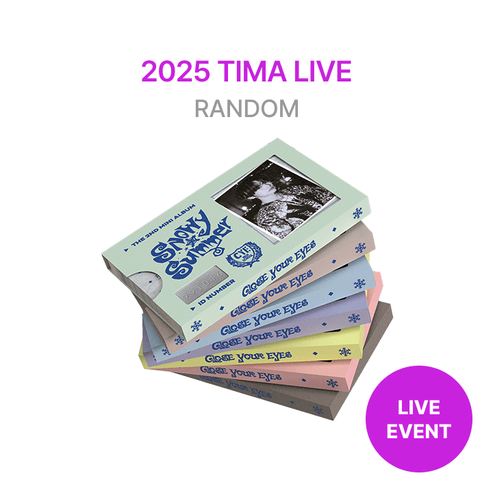 [2025 TIMA LIVE] The 2nd Mini Album 'Snowy Summer' (ID Card Ver.) (POCAALBUM) Random
