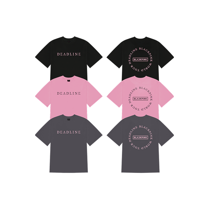 BLACKPINK ソウルコン ROUND LOGO T-SHIRT BLACKPINK | [DEADLINETOUR] BLACKPINK ROUND LOGO T-SHIRT
