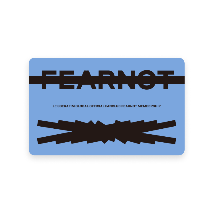 LE SSERAFIM | FEARNOT MEMBERSHIP (US)