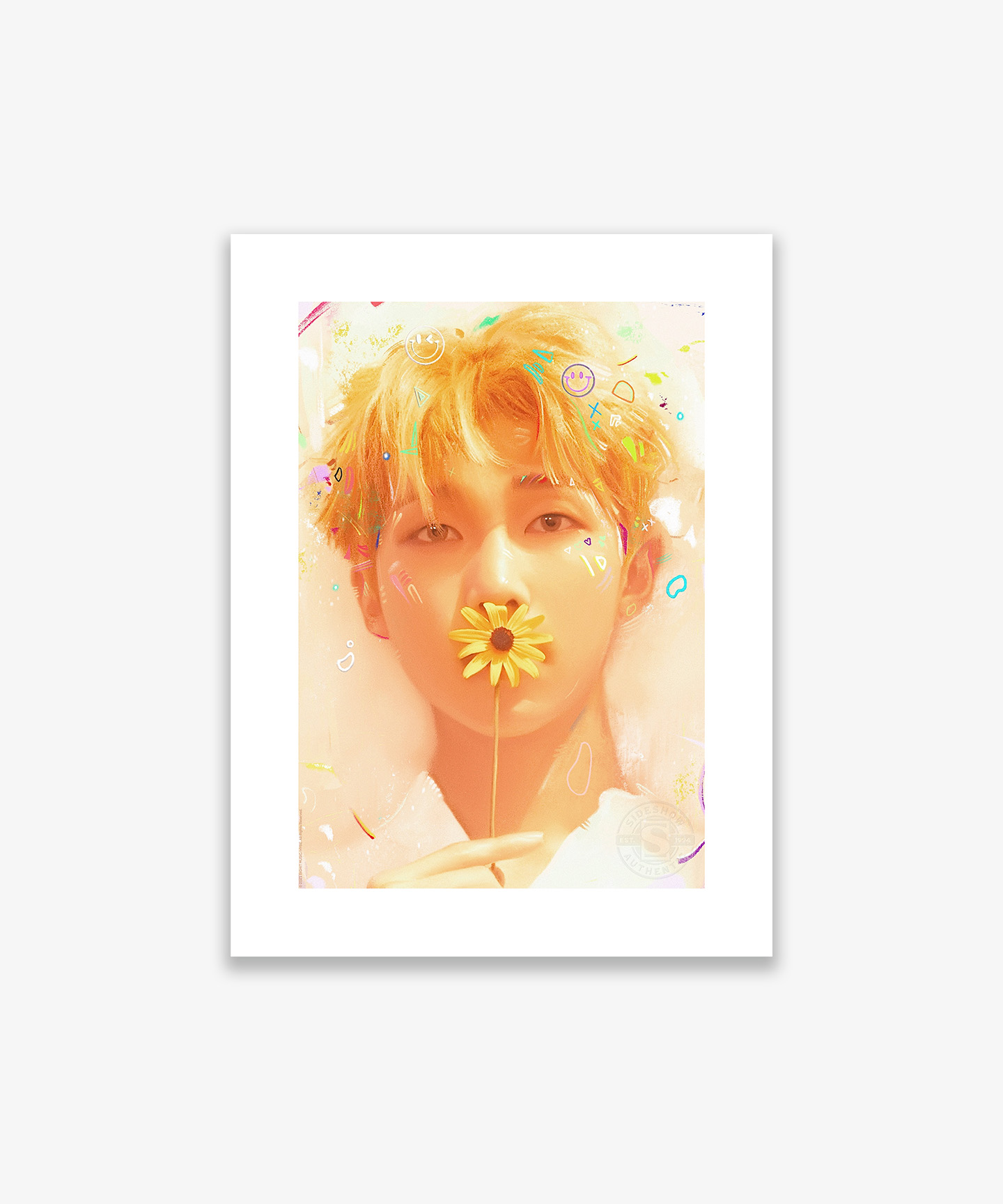 BTS | BTS Love Yourself Art Print (12x16 inch) RM
