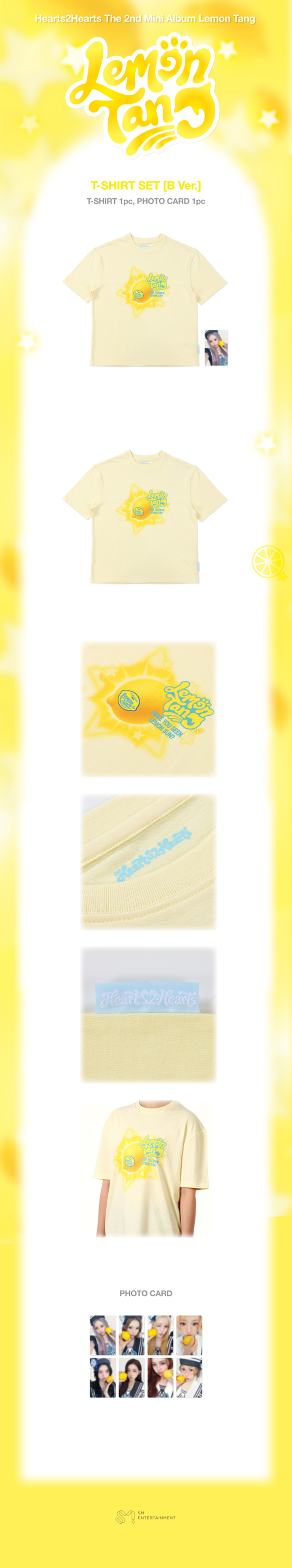 Hearts2Hearts Lemon Tang T-shirt Set [b Ver.]