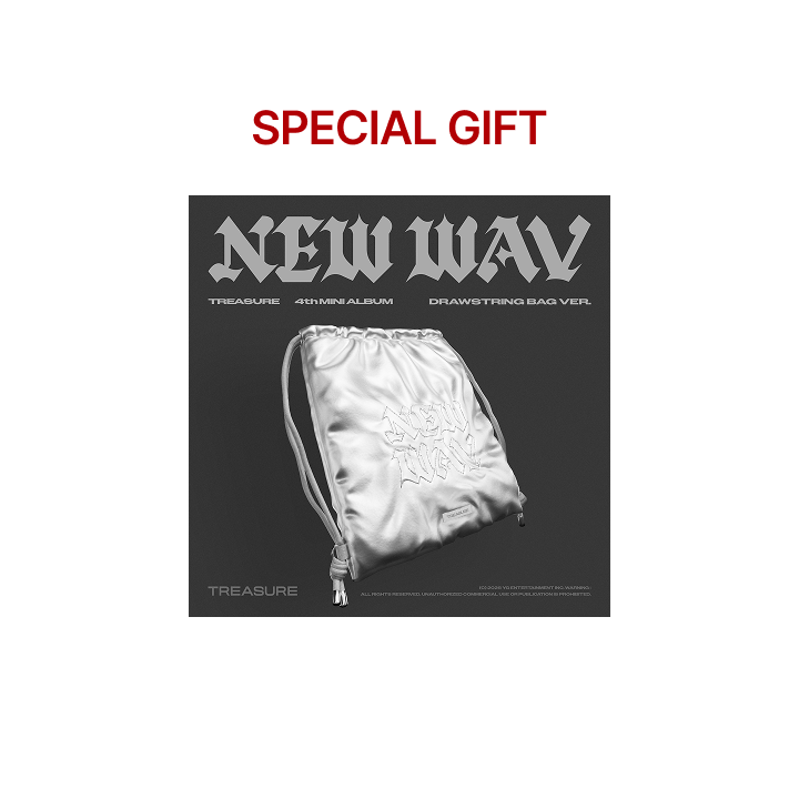 [SPECIAL GIFT] 4th MINI ALBUM [NEW WAV] DRAWSTRING BAG VER. (Limited Edition)