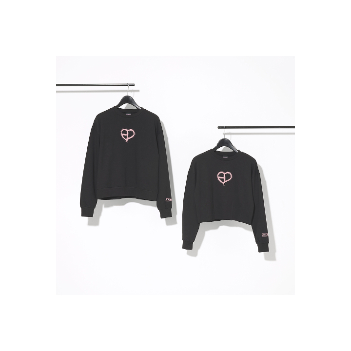[DEADLINE IN JAPAN POP-UP]クルーネックスウェット -PATCH-（BLACK）