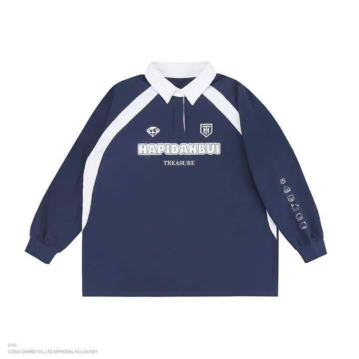 [TREASURE×HAPIDANBUI]スウェットシャツ（NAVY）