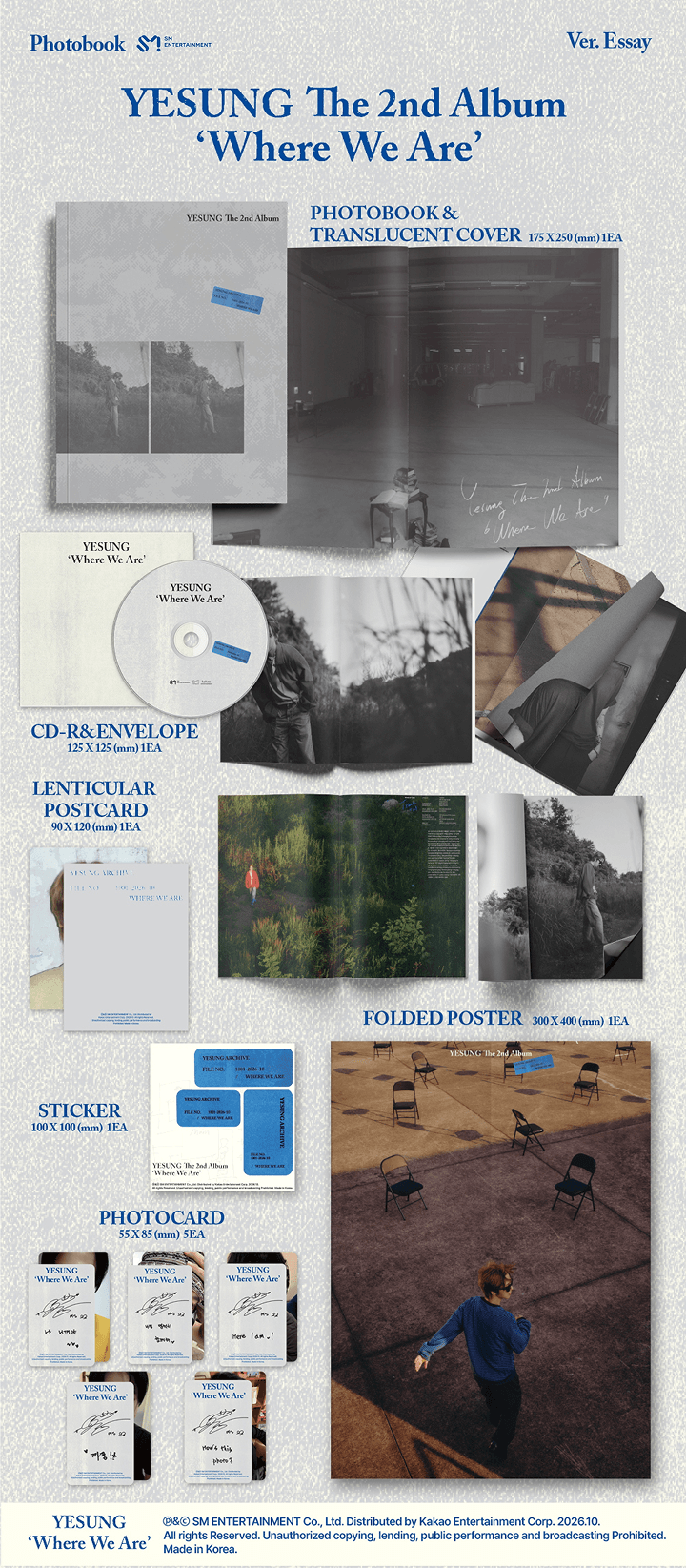 The 2nd Album [Where We Are] (Photobook Ver.) (Random) 1 detail