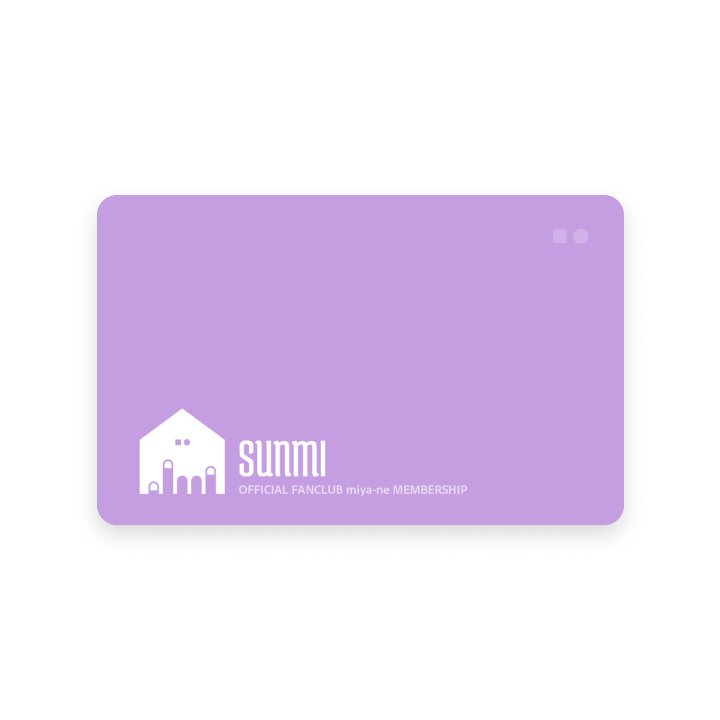 K-POP・アジア sunmi miya-ne MEMBERSHIP KIT SUNMI | miya-ne MEMBERSHIP