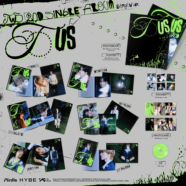 2nd Single Album ‘TO US’ Everglow Ver. (Set) 1 detail