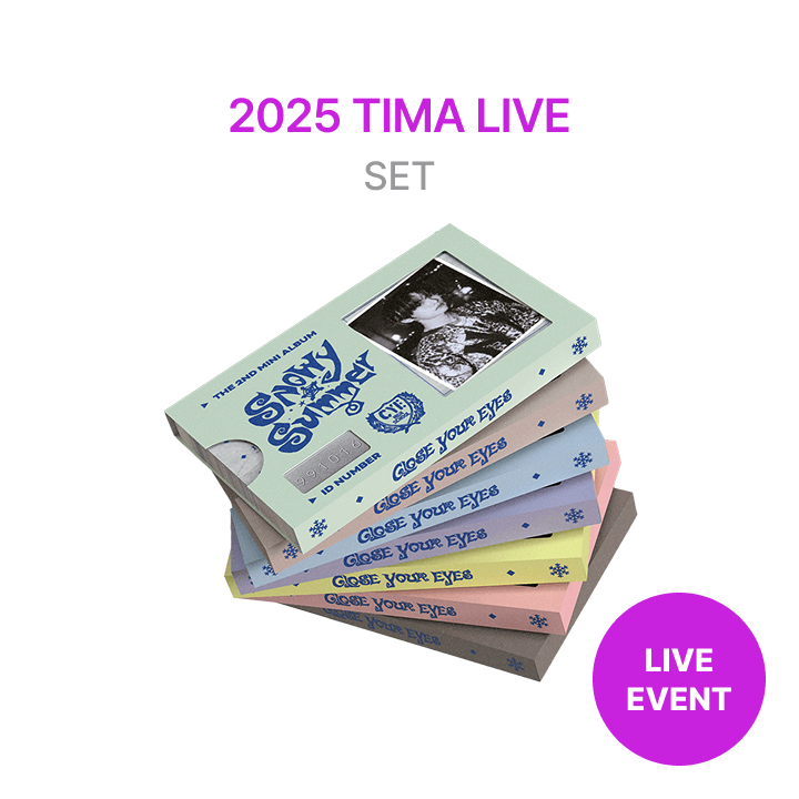 [2025 TIMA LIVE] The 2nd Mini Album 'Snowy Summer' (ID Card Ver.) (POCAALBUM) Set