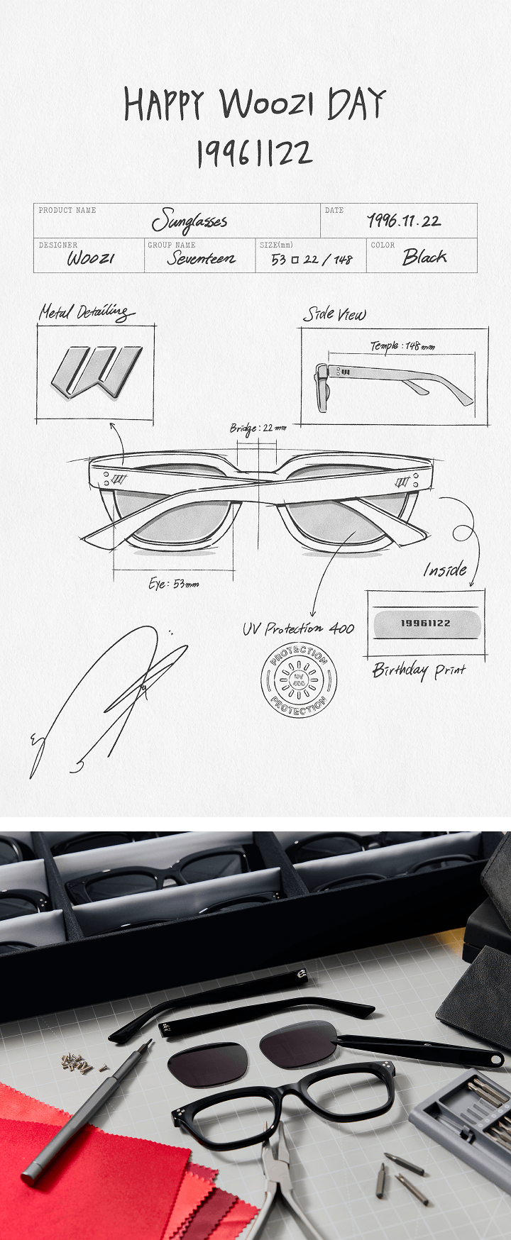 HAPPY WOOZI DAY [SUNGLASSES] 0 detail