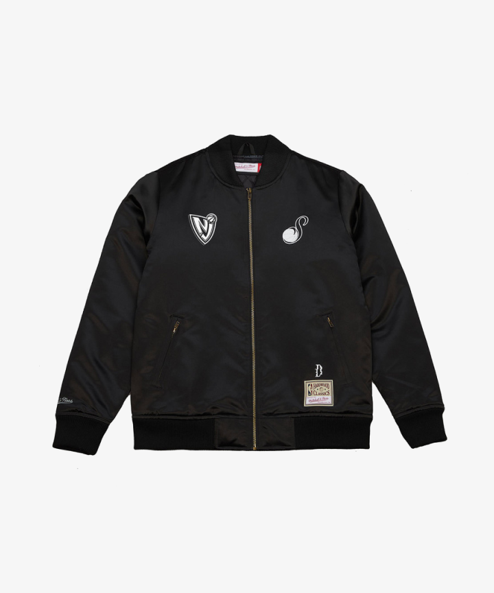 防弾少年団(BTS) - BTSシカゴブルズNBA スガ グリッチボンバージャケット BTSシカゴブルズNBA スガ グリッチボンバージャケット
