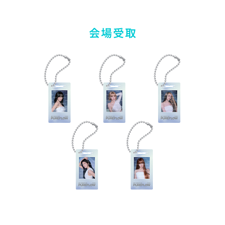 LE SSERAFIM | [PUREFLOW JAPAN]PHOTO MAGNET KEYRING