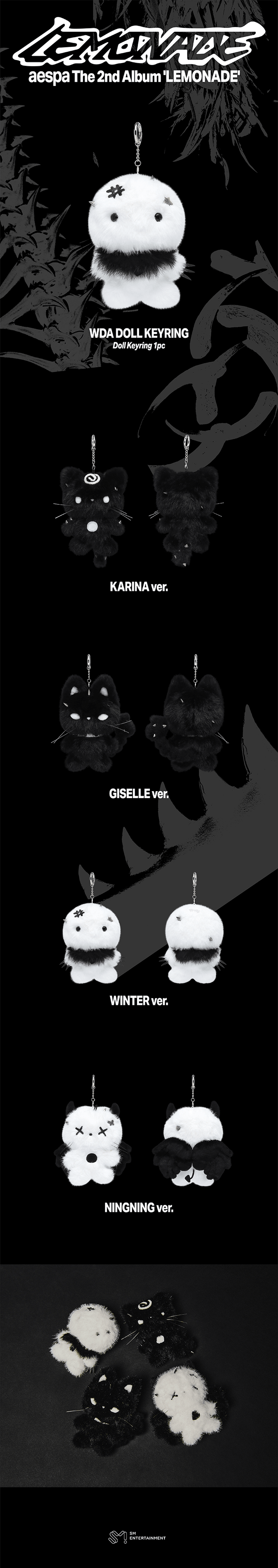 WDA DOLL KEYRING 1 detail