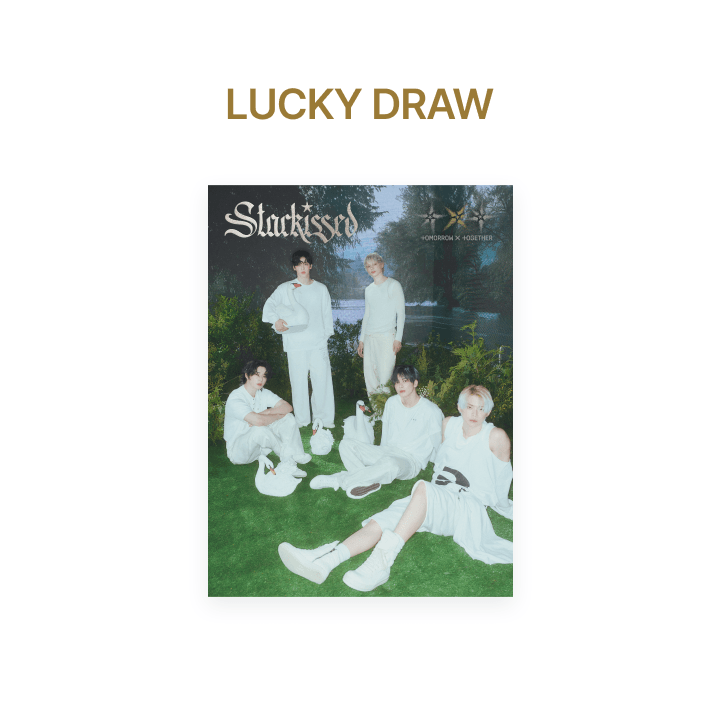 [LUCKYDRAW] JP 3rd Album『Starkissed』Limited Edition A
