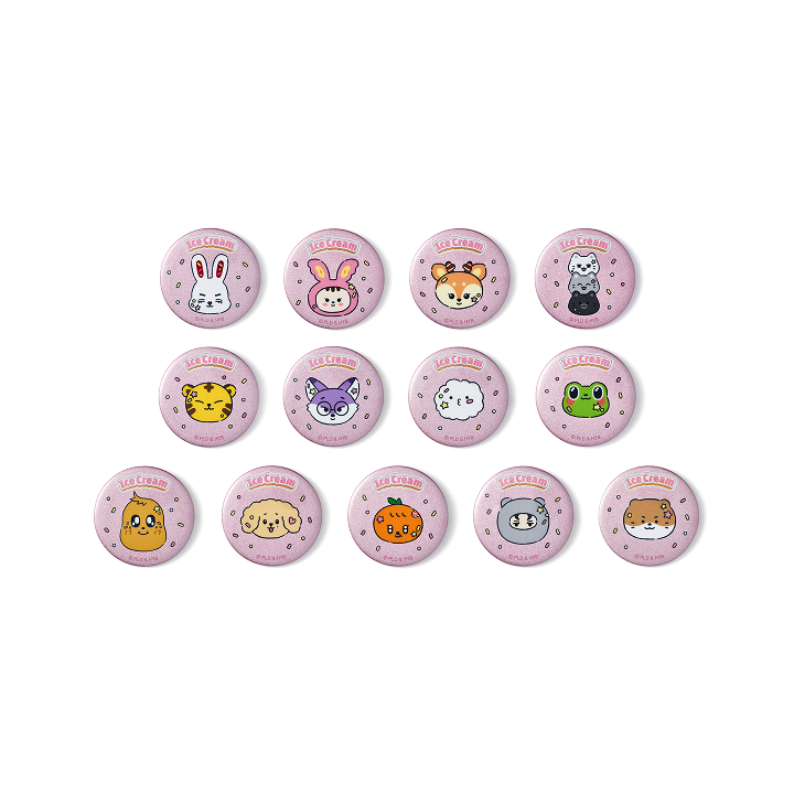 [Ice Cream]LUCKY DRAW(RANDOMCAN BADGE)