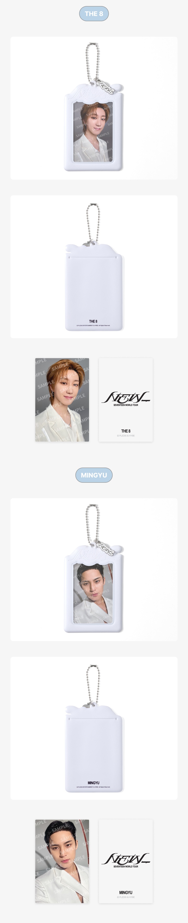 Photocard Holder Set 3 detail