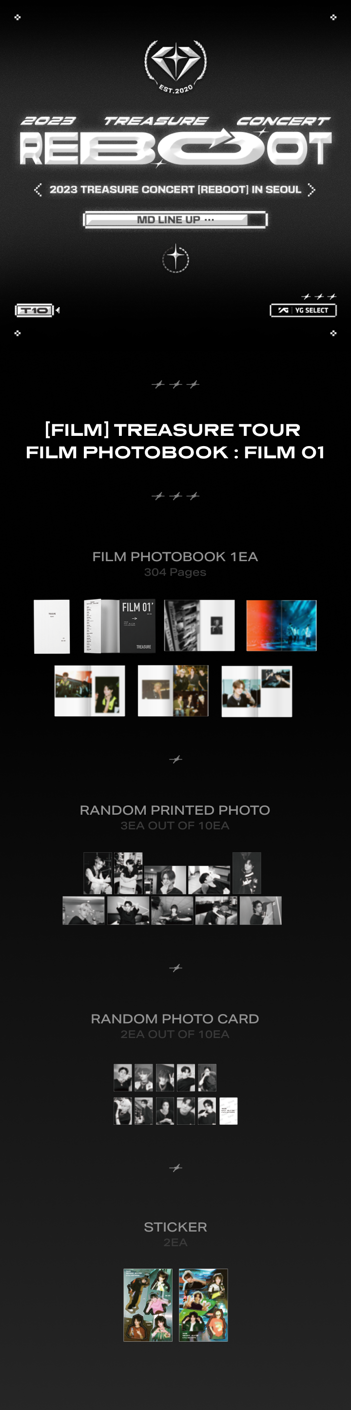 [FILM] TREASURE TOUR FILM PHOTOBOOK : FILM 01 0 detail